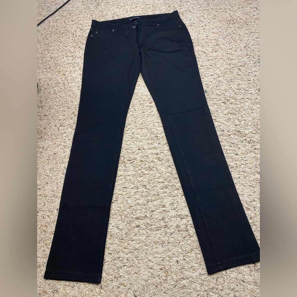 NEW Eileen Fisher Stretch Leggings in Black - Size 6